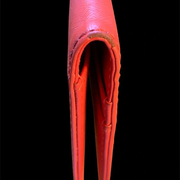 Tory Burch Bright Red Wallet - EUC - Picture 3 of 6